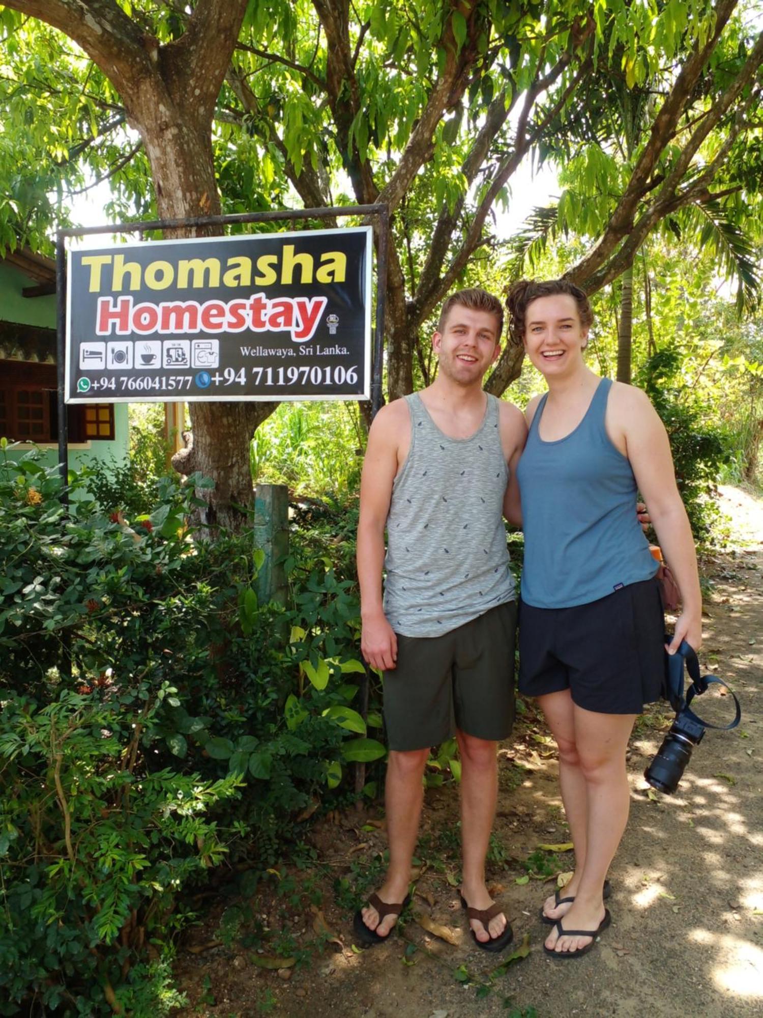 Thomasha Homestay เวลลาวายา ภายนอก รูปภาพ